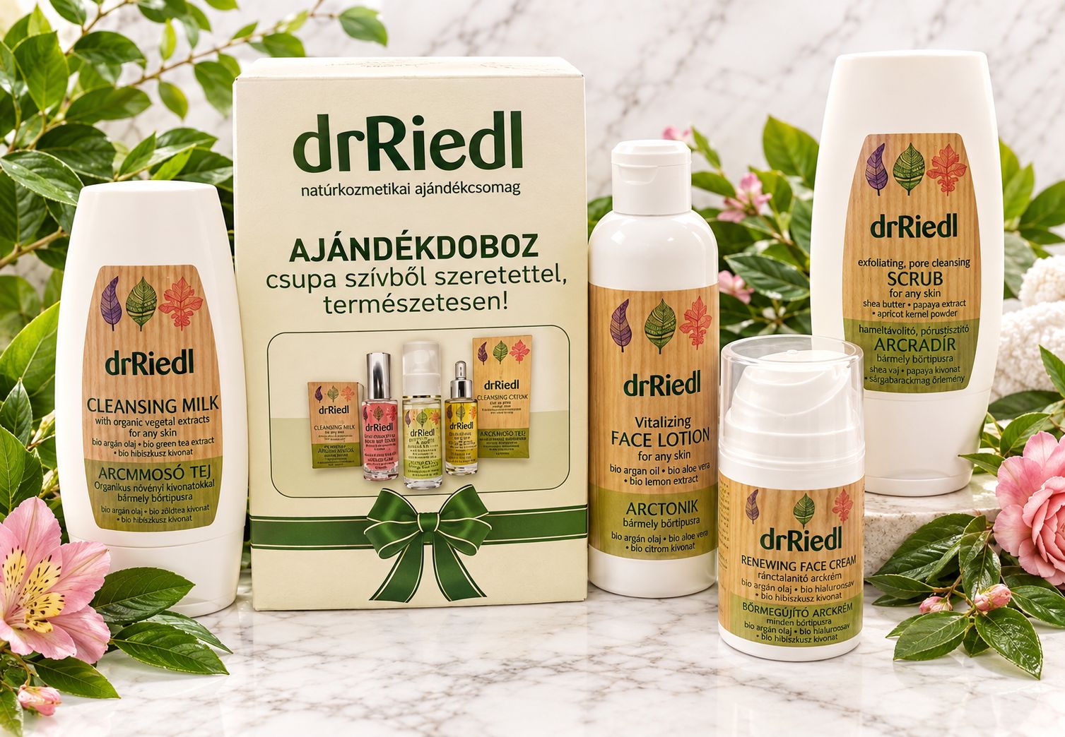 drRiedl napi rutin  arcápoló csomag díszdobozban