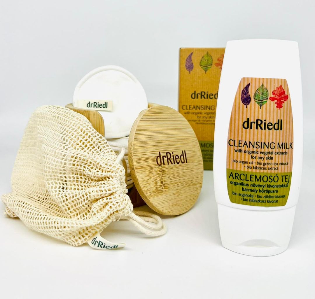 drRiedl arclemosó tej organikus növényi kivonatokkal 100ml