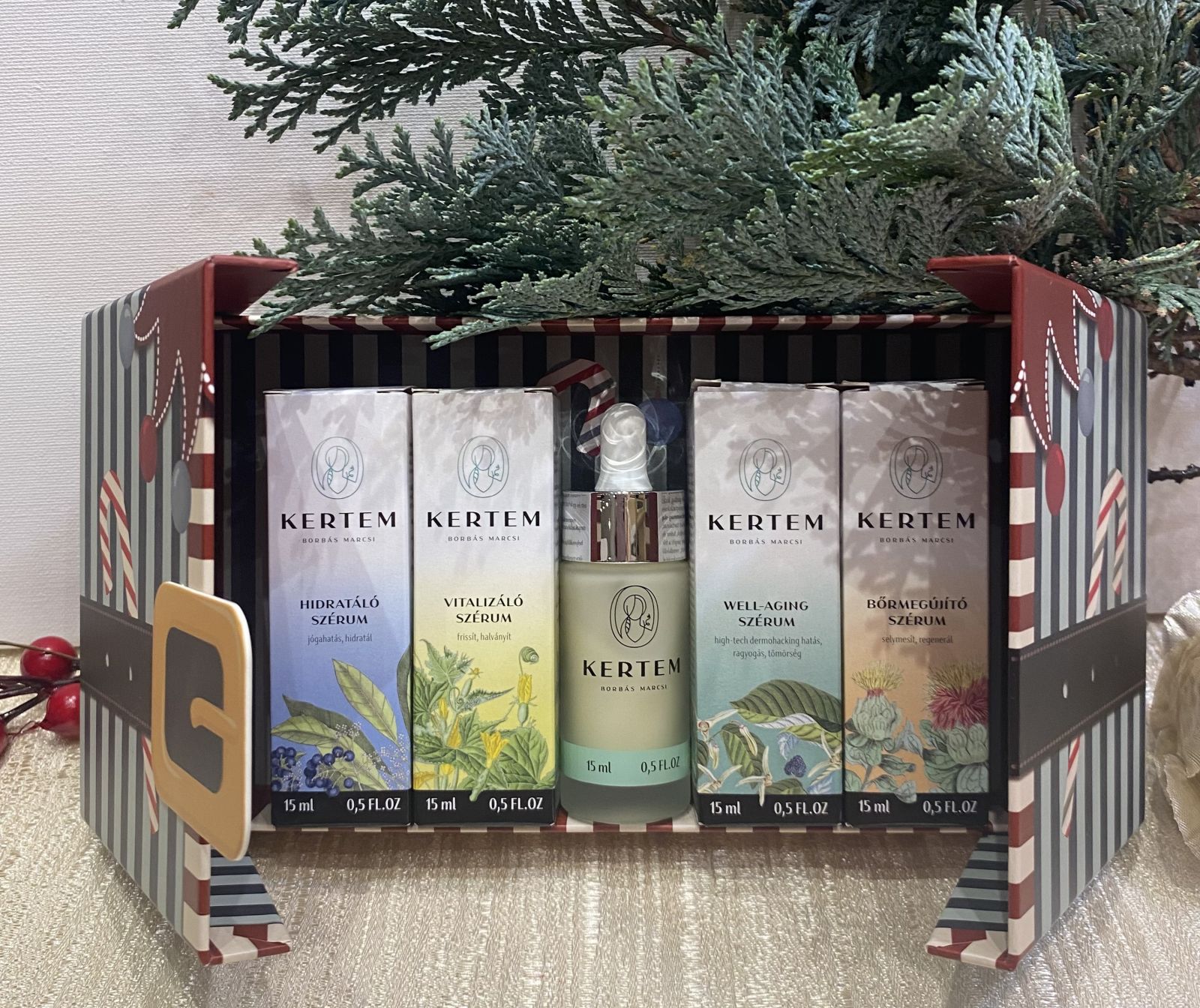 KERTEM 4 szérum díszdobozban