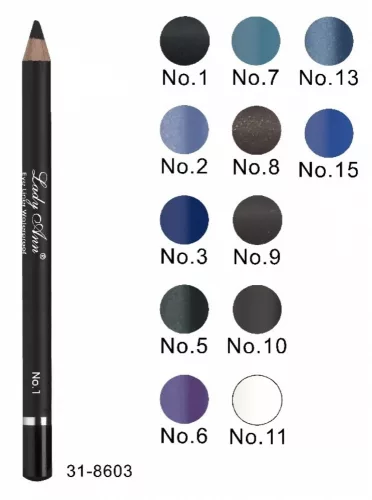 Lady Ann szemceruza fekete