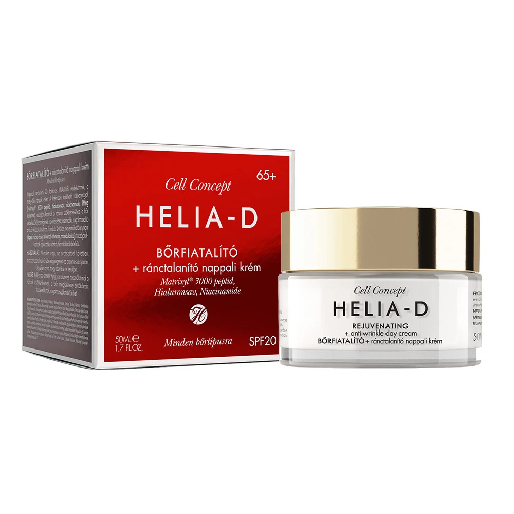 Helia-D   Cell   Concept   Bőrfiatalító   +   Ránctalanító   Krém   65+   Nappali